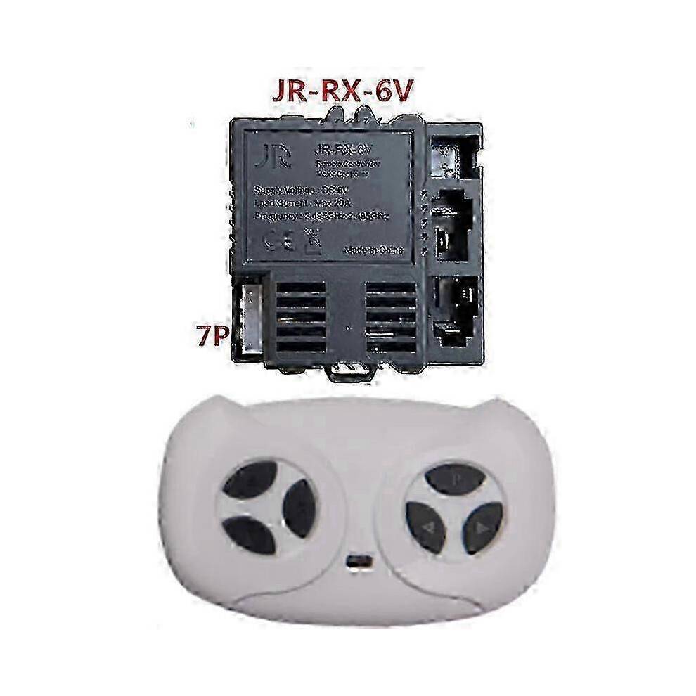 (JR-RX-6V SET) 12V Kids Electric Ride-On Car with Remote Control & DIY Circuit Kit - Fun Learning Toyl