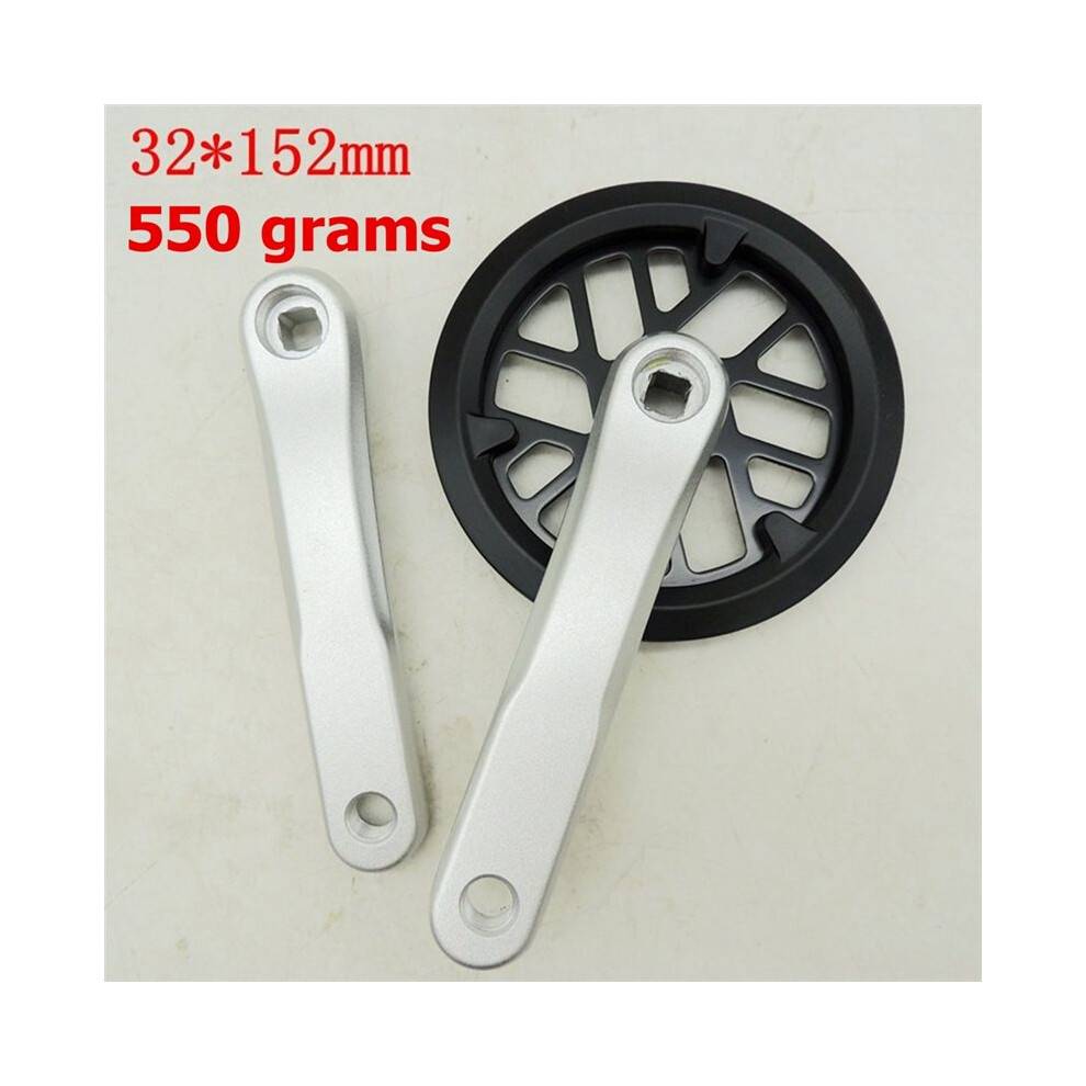 32T Alloy Ebike Crankset for Kids & Folding Bikes - Chainwheel Replacement Parts B
