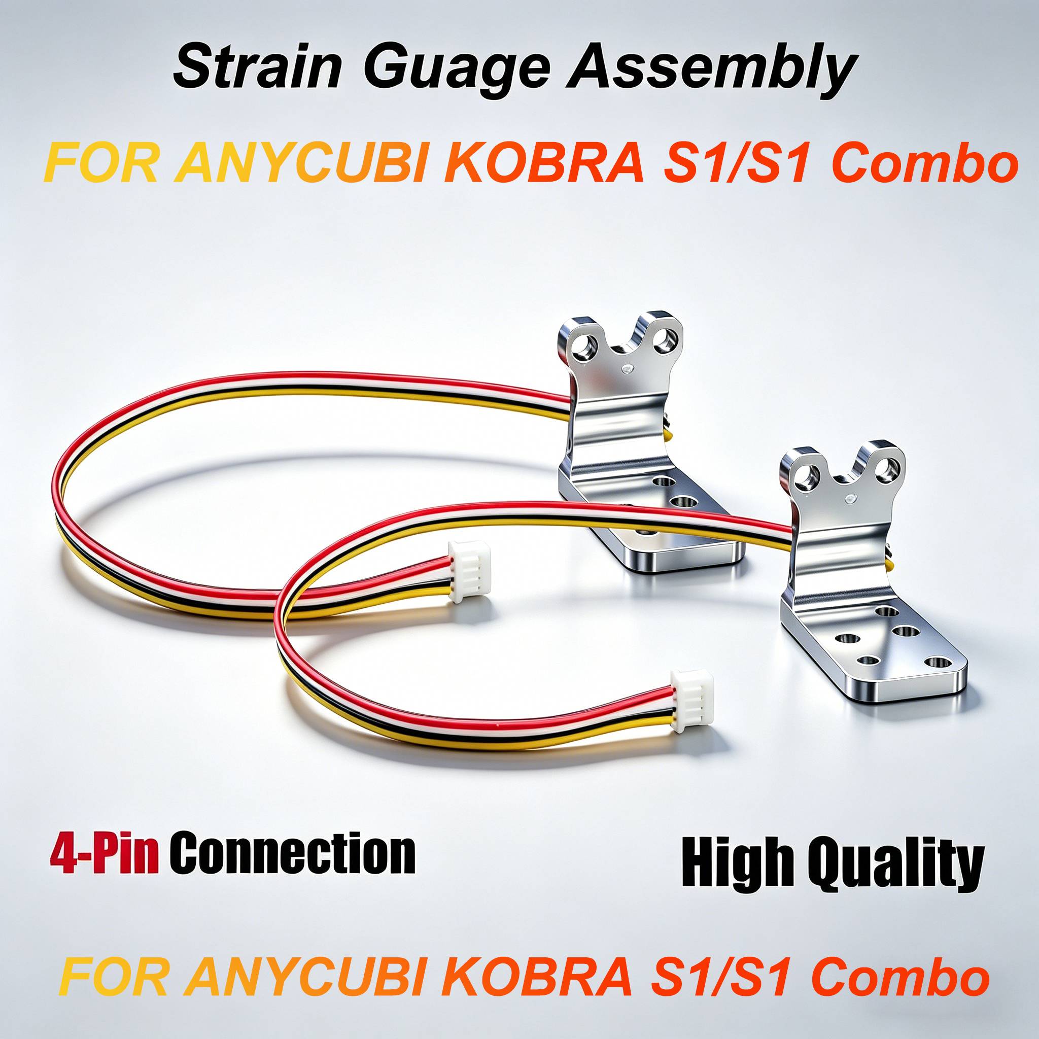 Foror Kobra S1 Strain Gauge Assembly Sensor for Anycubic S1C Print Head Strain Gauge Replacement for S1 Combo 3D Printer Parts