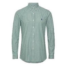 Slim Fit Striped Stretch Poplin Shirt