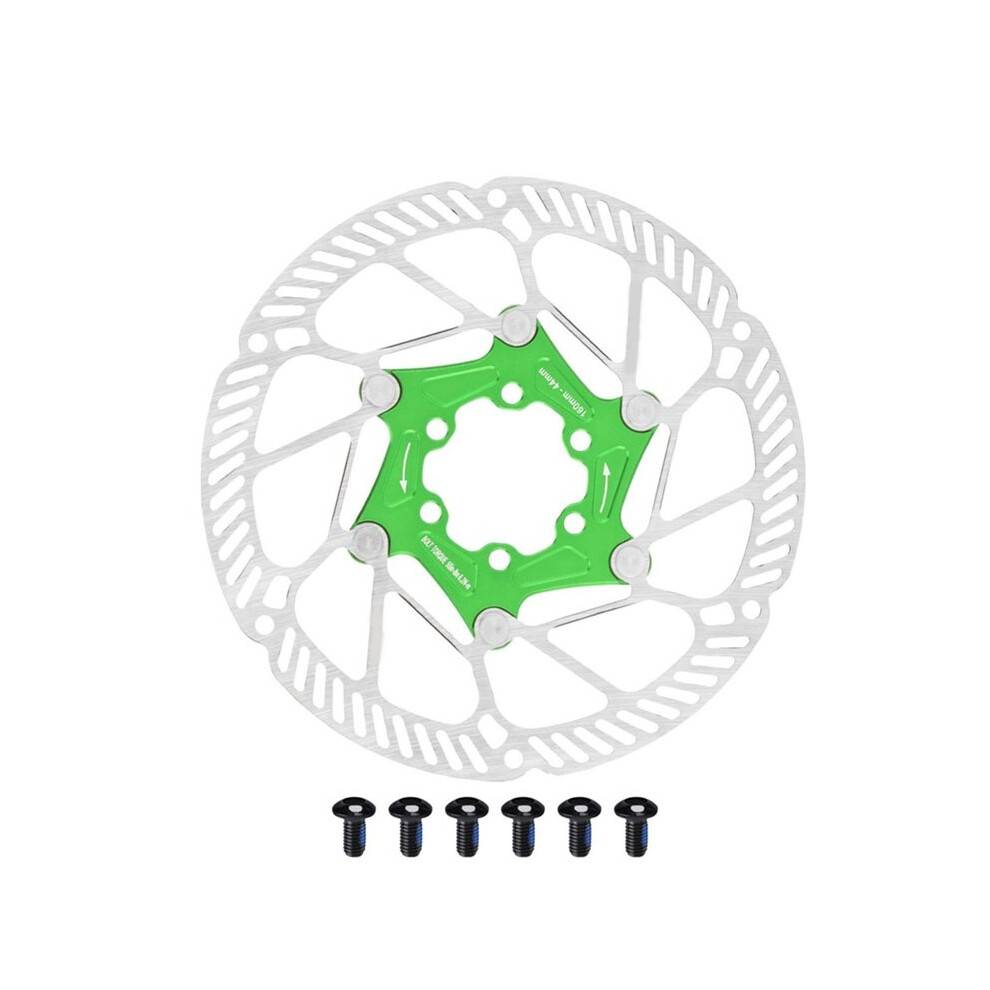 Bicycle Brake Disc MTB Bike Disc 160MM Bike Disc Brake Rotor Heat Dissipation Bicycle Floating Rotor for Road MTB B
