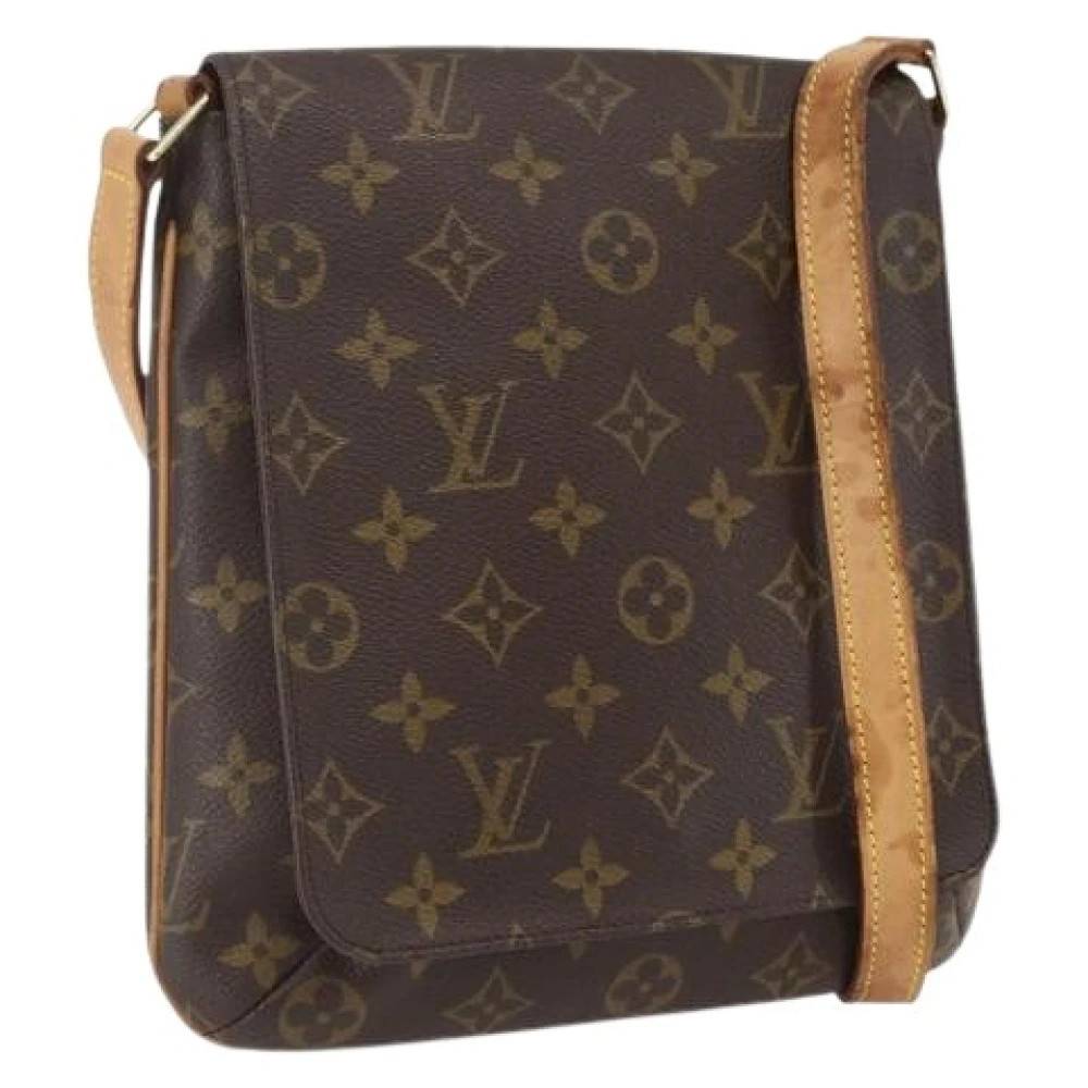 Louis Vuitton Vintage Pre-owned Vintage Canvas Cross Body Taske - Vintage - Dame - Brun - ONE SIZE -
