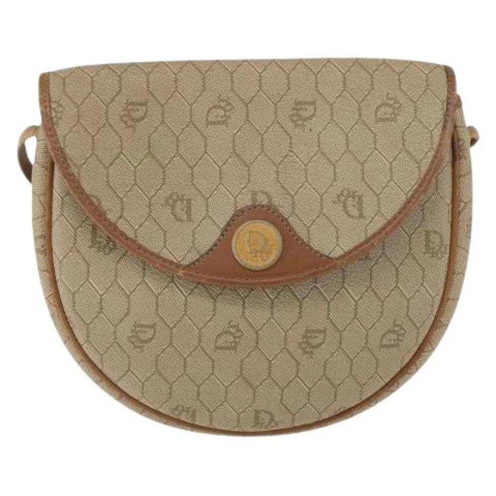 Dior Vintage - Pre-owned Vintage honeycomb flap crossbody väska Vintage - Dam - ONE Size - Läder