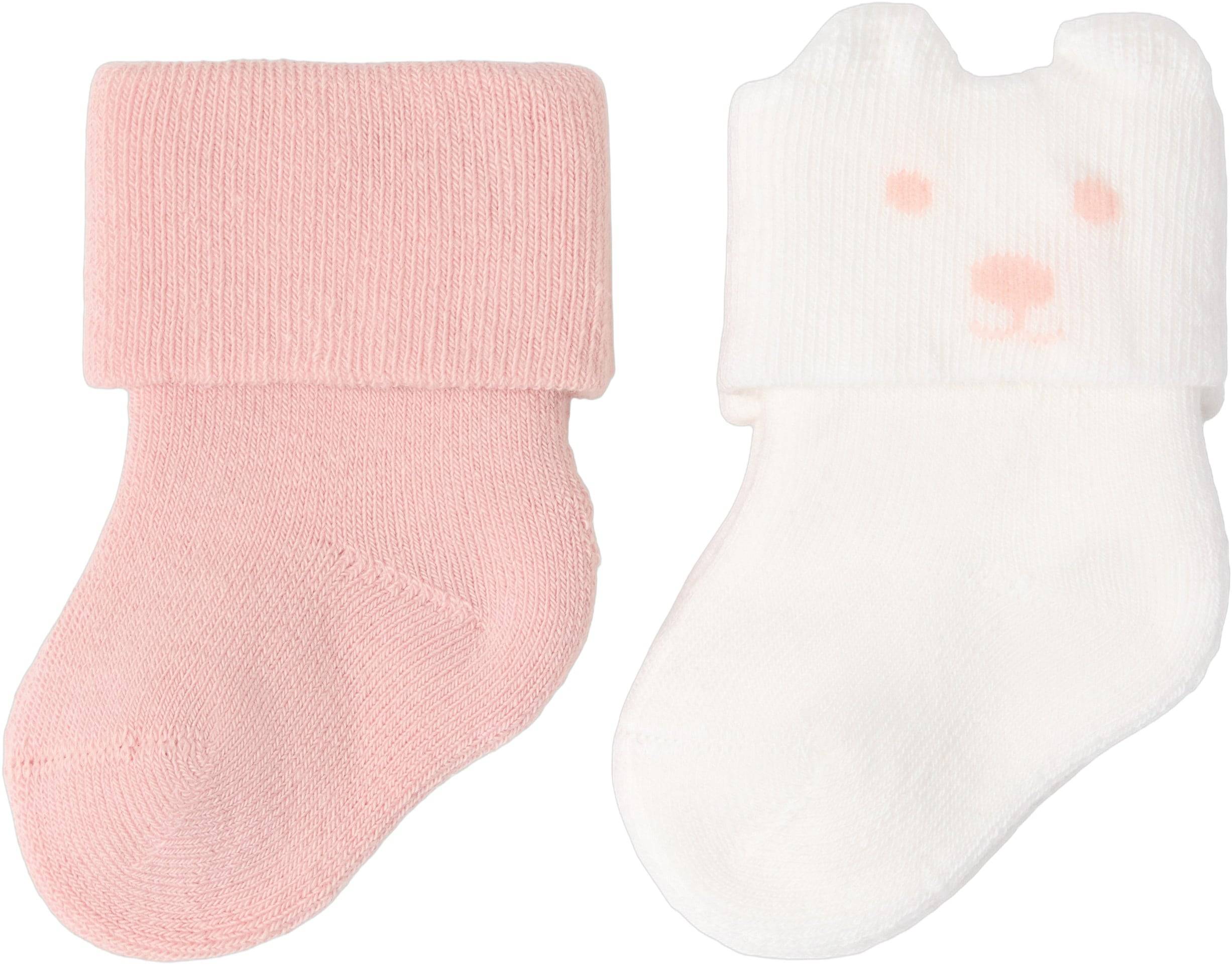 Lindex Sock 2 Pack Terry Newborn 16-18 - Håraccessories hos Magasin.