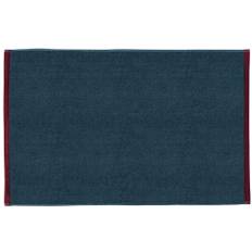 Mette Ditmer Soft Bademåtte 50x80 cm, Midnat Blå/Vinrød