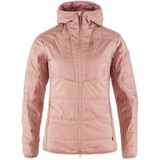 Fjällräven Keb Padded Hoodie Women - Chalk Rose - Kunstfiberjakke