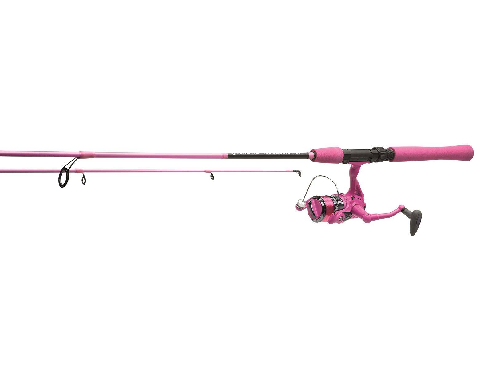 Kinetic Ramasjang Pink - Børne Fiskestang - 5,6" 5-24g.