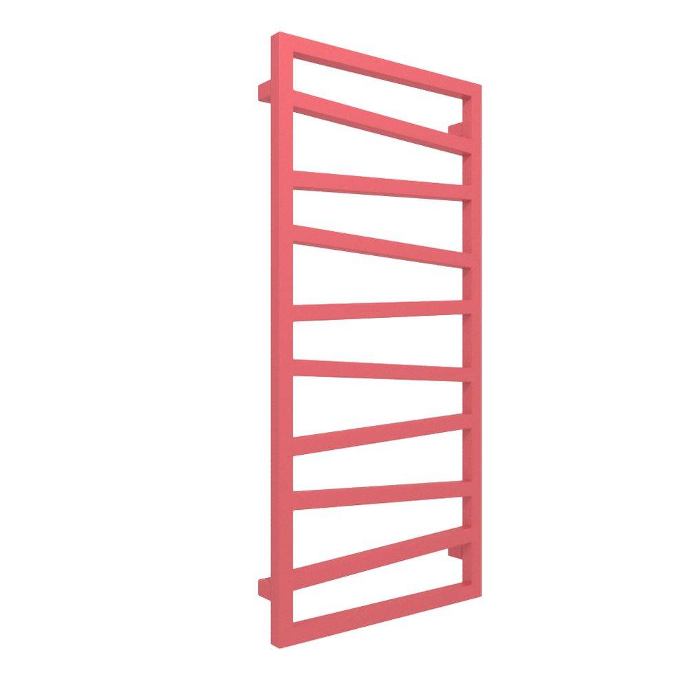Duschbyggarna Handdukstork Zigzag Vattenuppvärmd - 1310 mm / Rosé