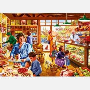 Nostalgic Cake Shop 1000 Brikker Puslespil