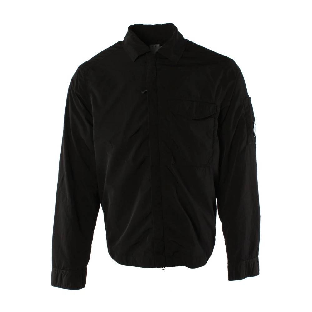 C.P. Company Chrome-R Pocket Overshirt - Jakker - Herre - Sort - XL - Nylon