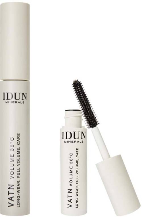 IDUN Minerals Bundle Mascara Vatn Volume 38° Brown 9 ml & Travel Size 3,5 ml Black