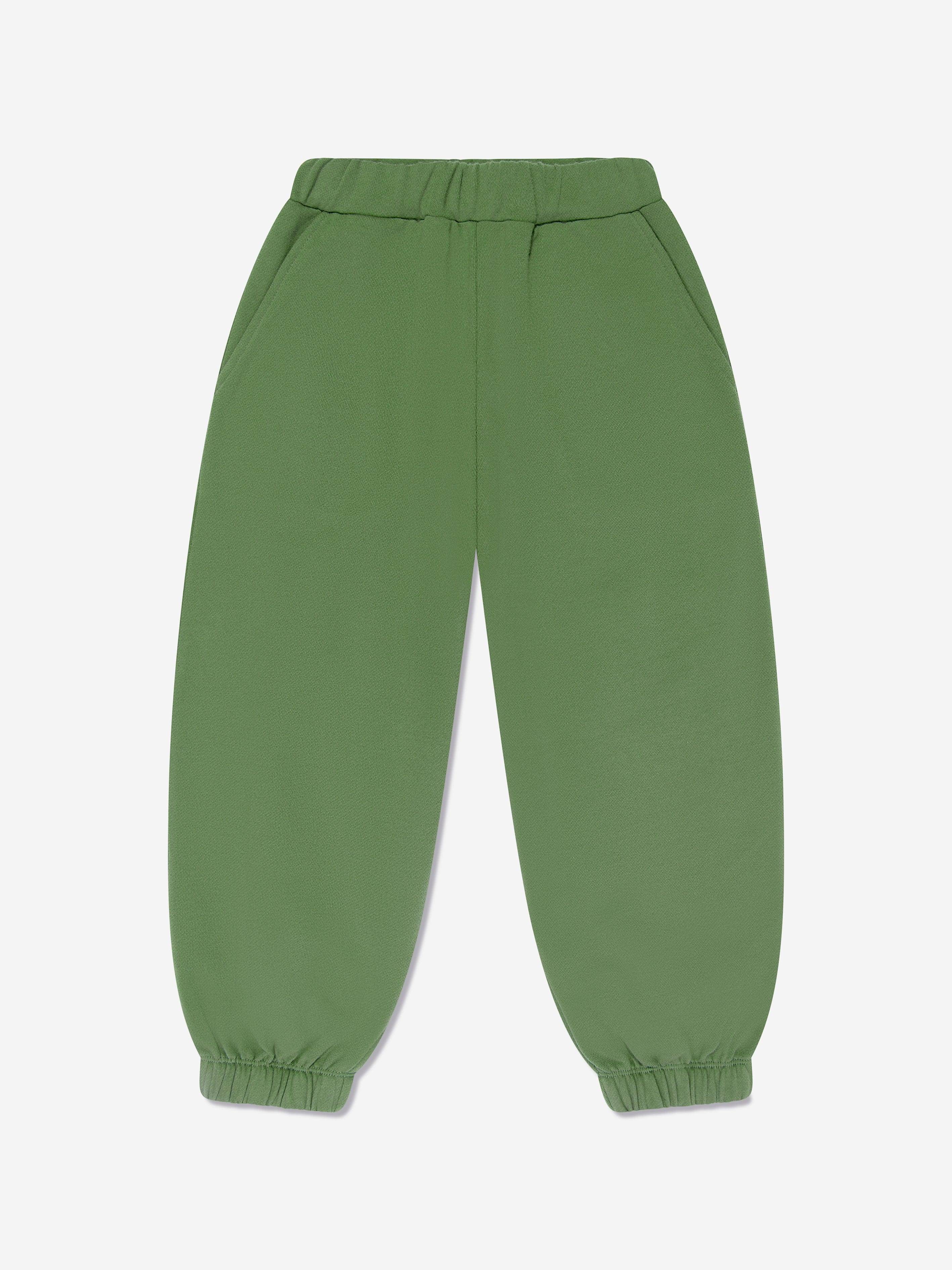 Etro Boys Branded Joggers in Green - Green / 6 Yrs (6 Yrs)