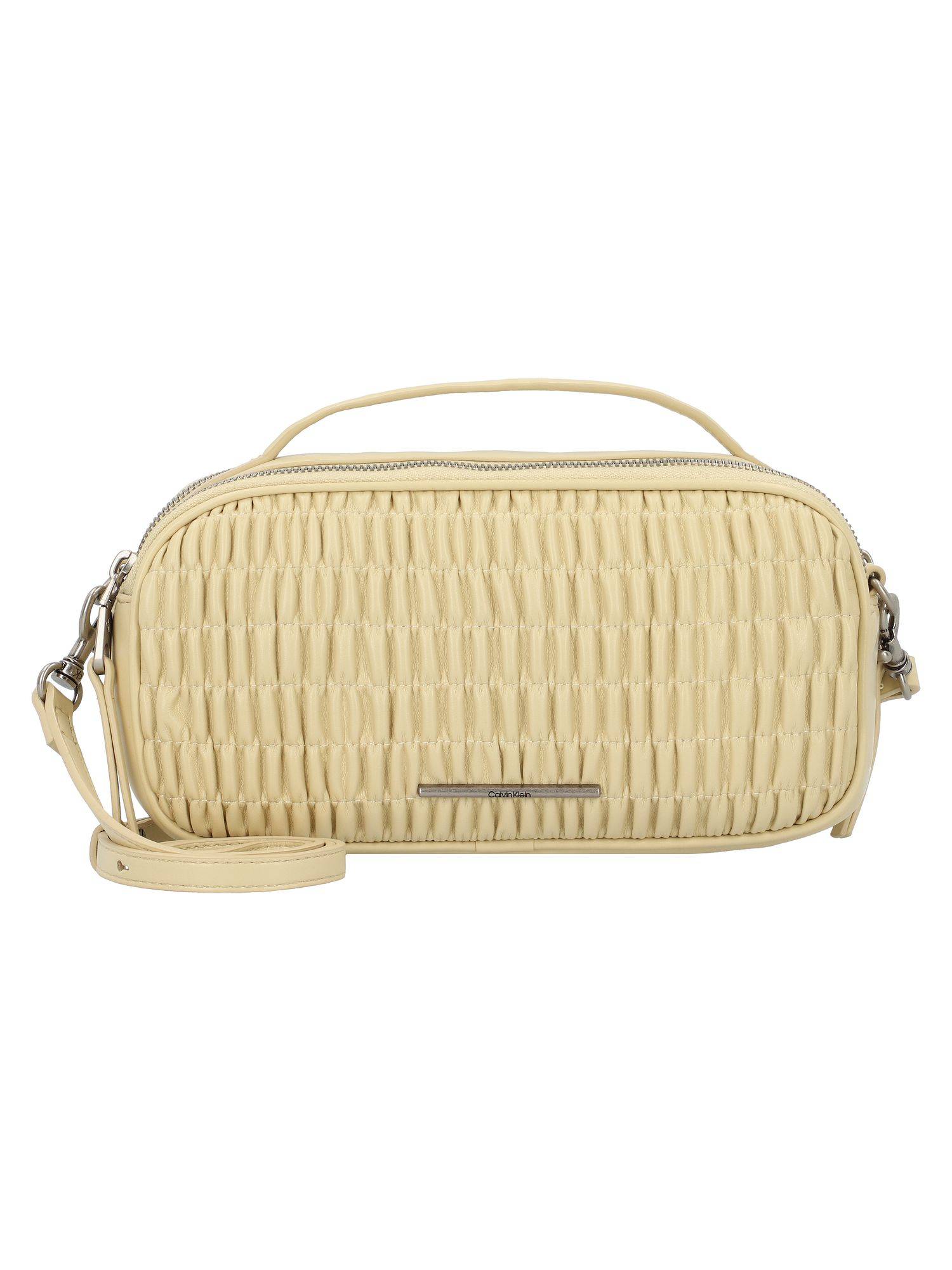 Calvin Klein Ruched Håndtaske 25 cm  Gul