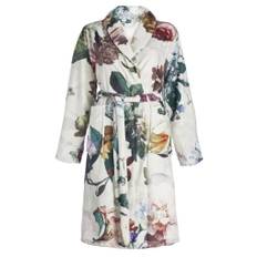 L Fleur Bathrobe Ecru 100% Polyester