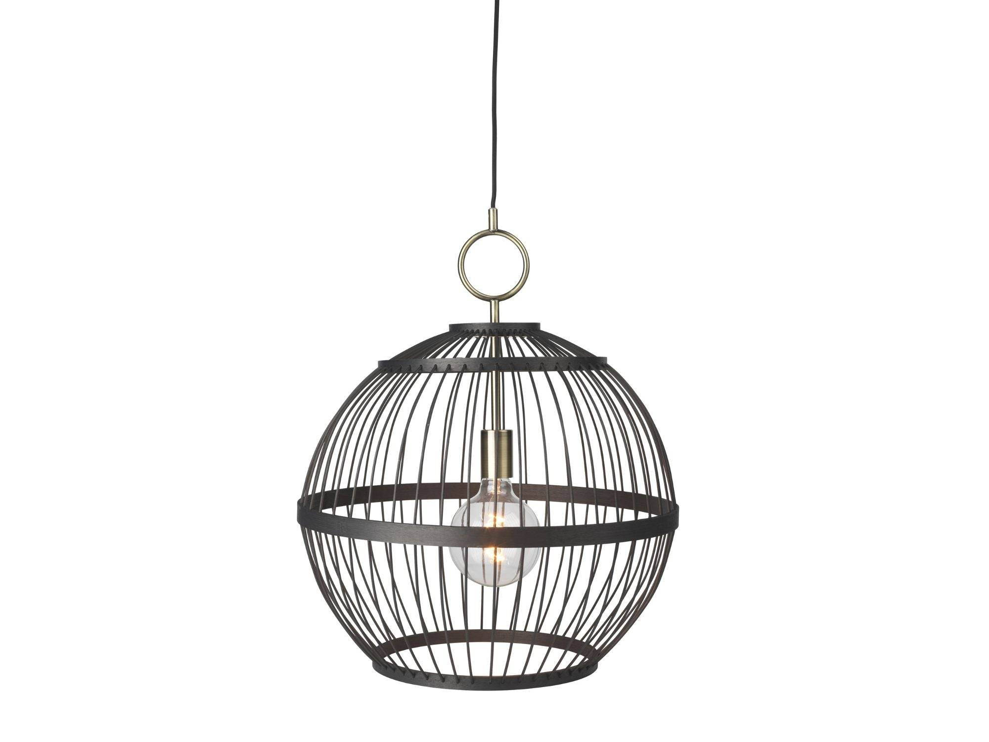 Halo Design - Stockholm Nordic Edition pendel - Ø50 x H50 cm / Black Oiled Wood