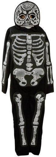 Skeletkostume 164 cm Fastelavn og Halloween 431770