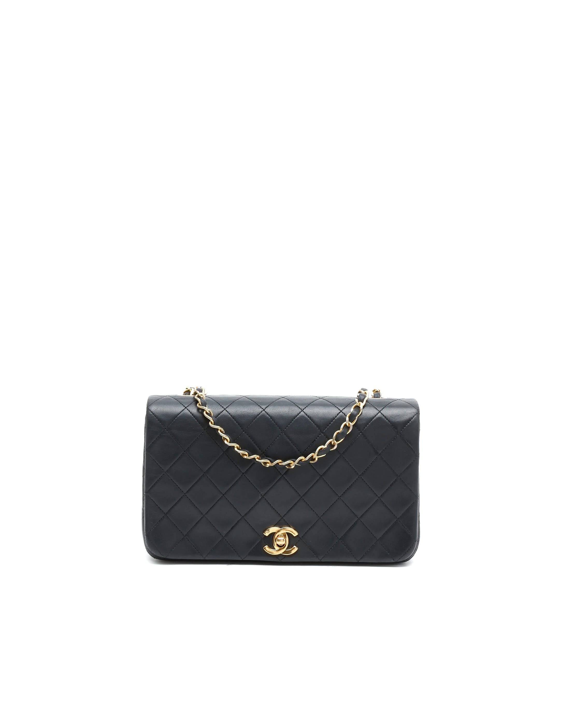Chanel Classic Medium Full Flap Bag - Black - One Size