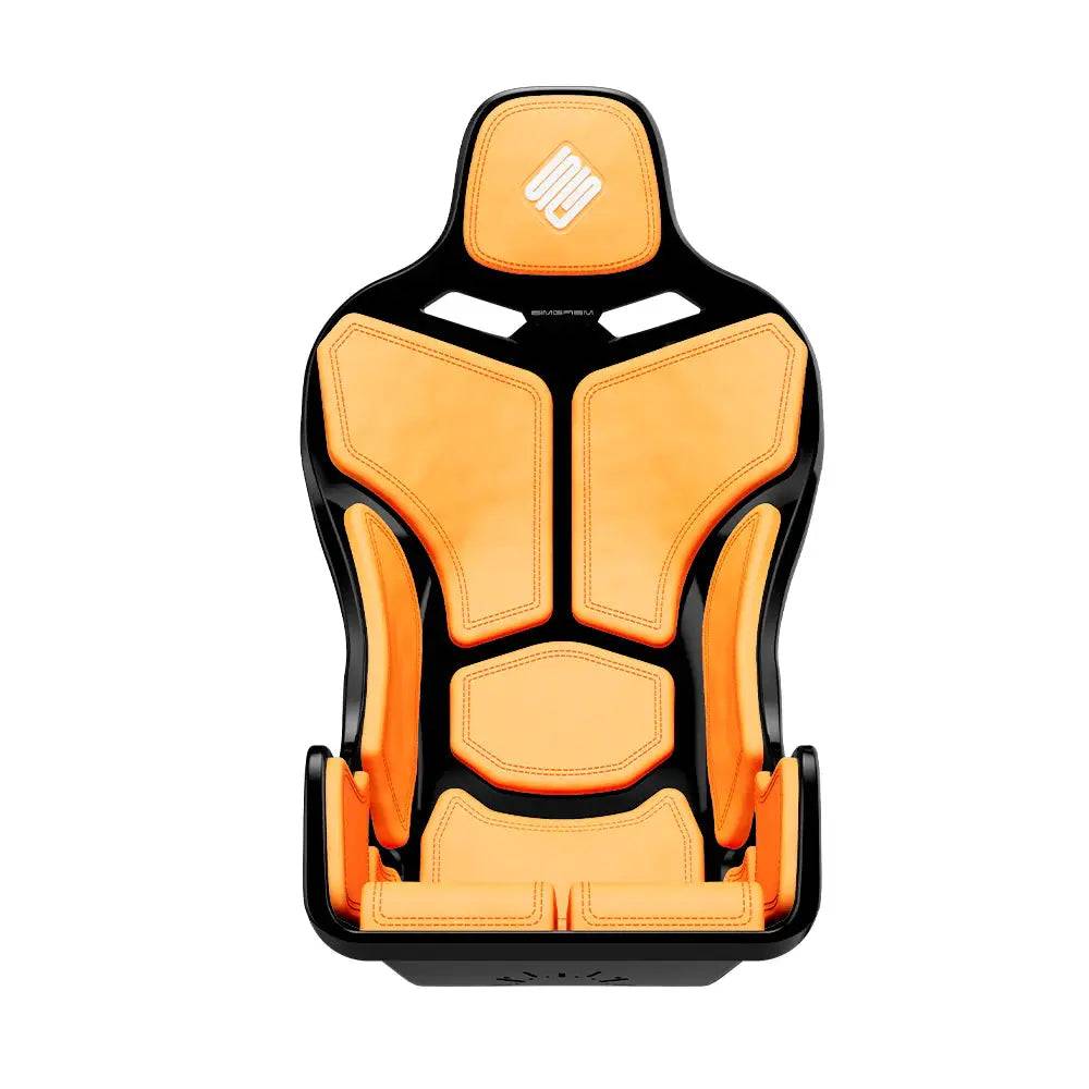 SIMGASM | Atlas Formula - Black | Sim Racing Seat - Orange