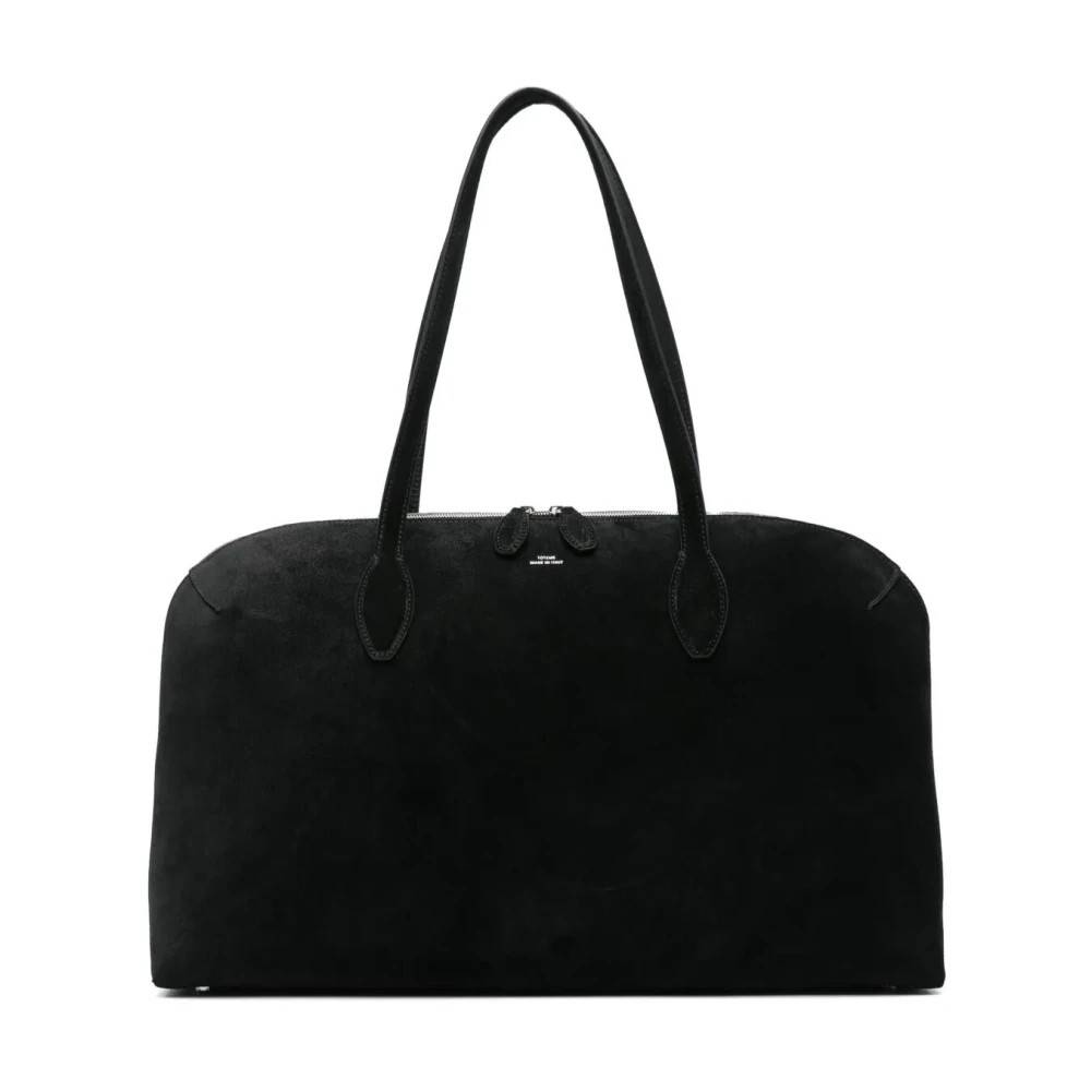 TotêMe Suede Day Tote Bag - Tasker - Dame - Sort - ONE SIZE - Suede