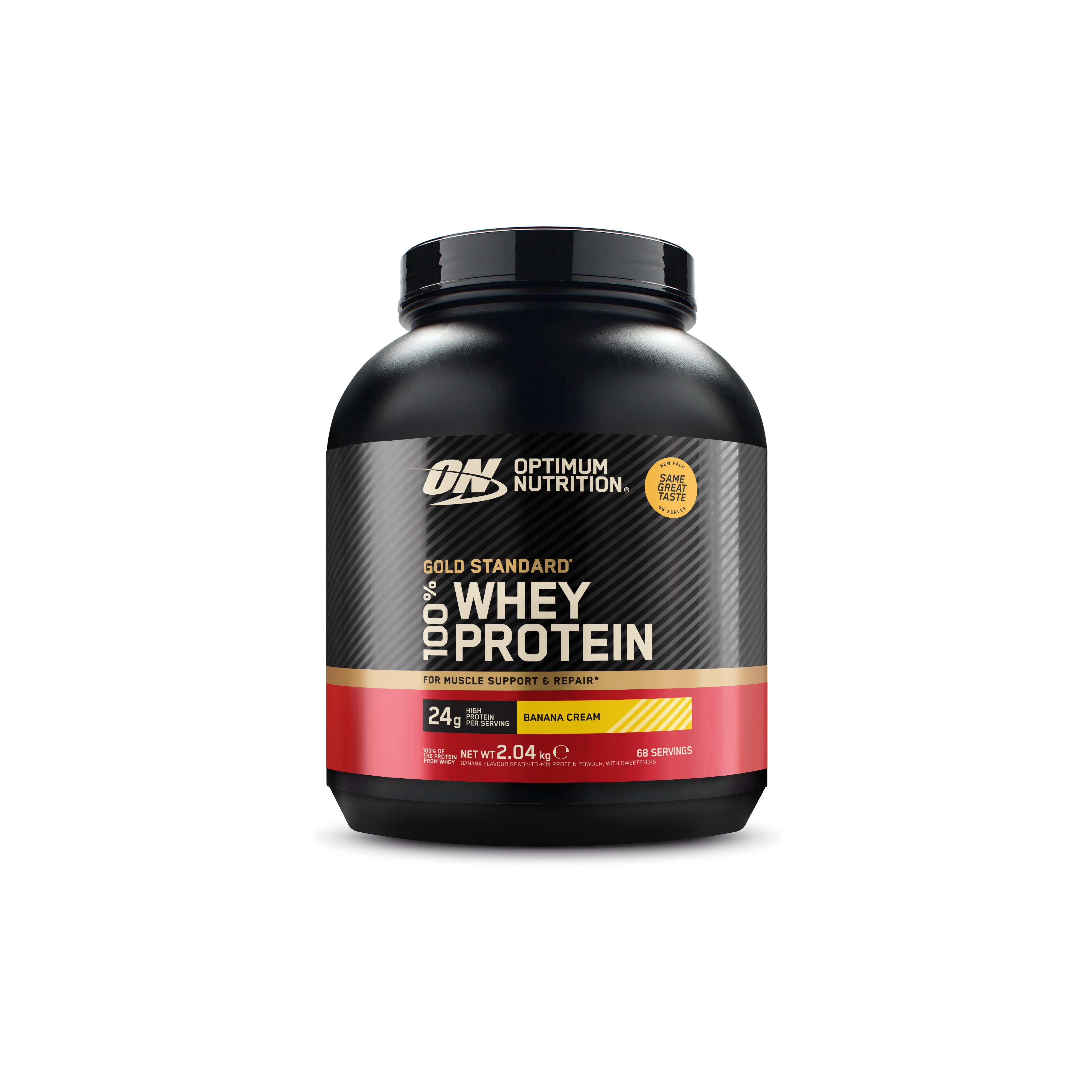Optimum Nutrition Gold Standard 100% Whey - Banana Cream (2040g) - Proteinpulver
