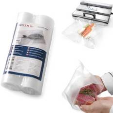 Räfflade påsar för bandvakuumförpackningsmaskiner 200x6000mm 2 RULLAR