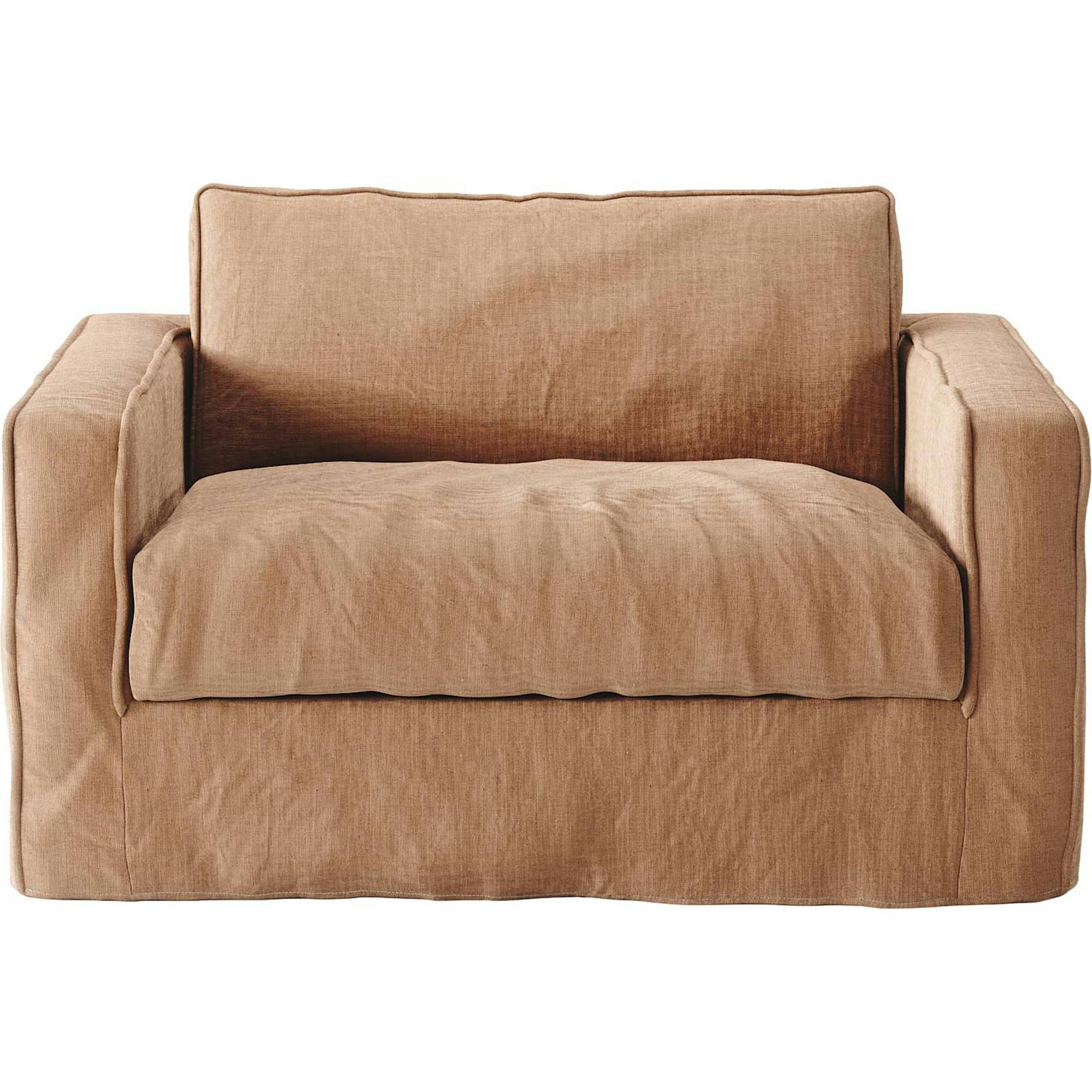 Decotique Loom Nest Love Seat Hør - Lænestole Træ Taupe - 453799+453816+453819.