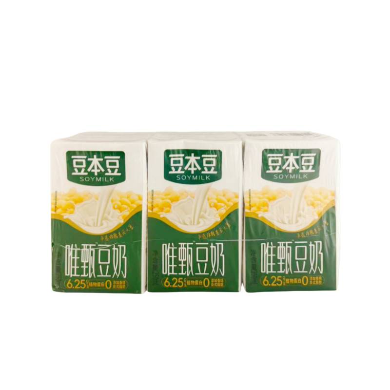 Sojamjölk Med Socker Original Smak 250mlx6st Dou Ben Dou Kina
