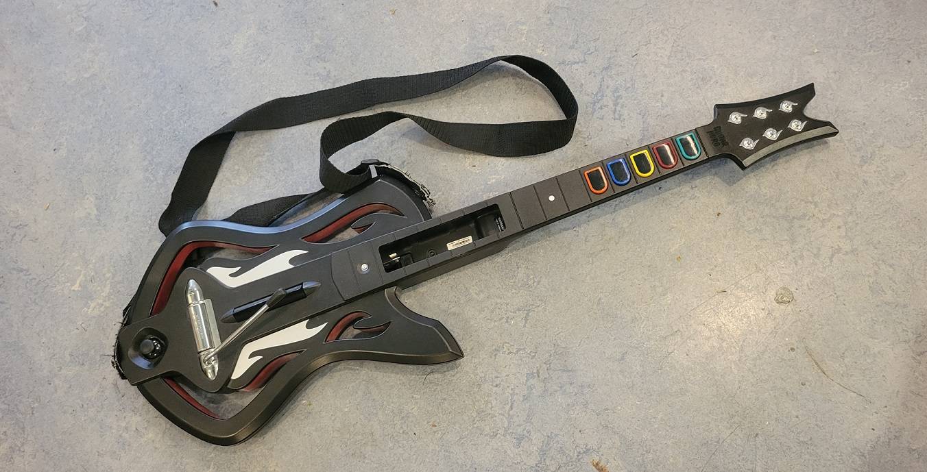 Wii Gitarr – Guitar Hero Warriors of rock