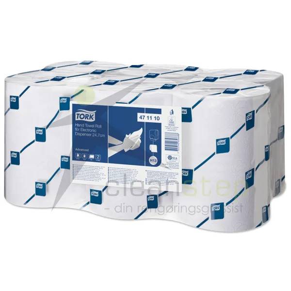 Tork Aftorkningsrulle EnMotion, 2-lags vit, 6 rullar