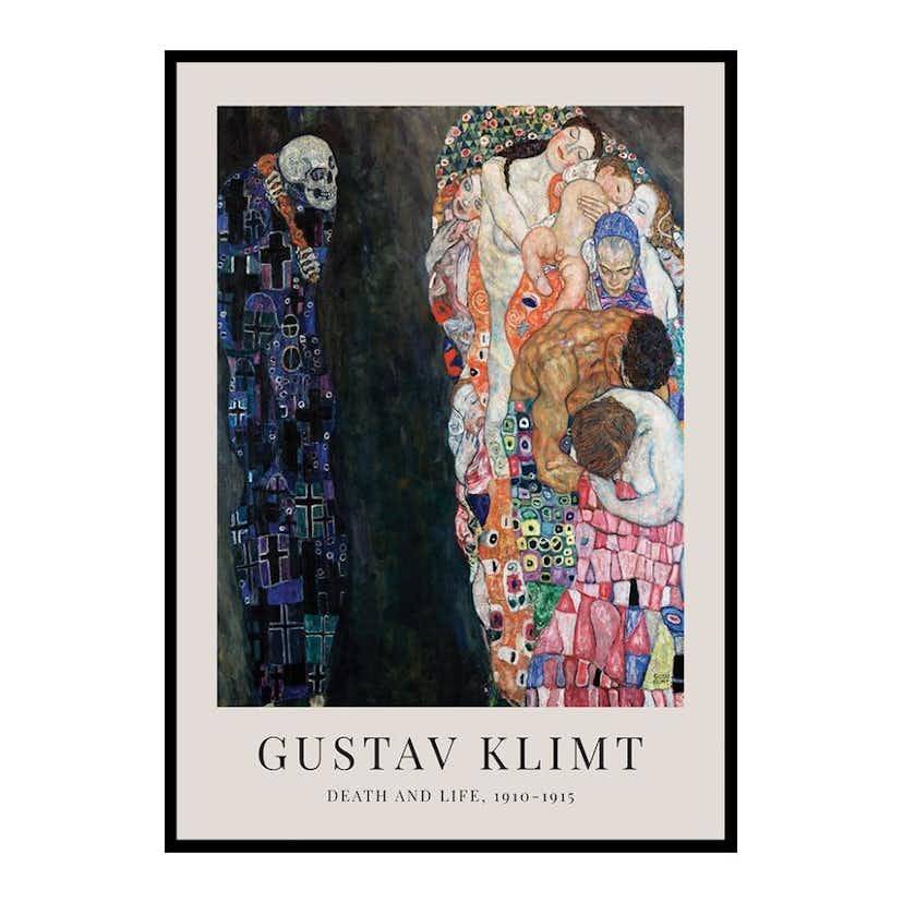 Death And Life By Gustav Klimt