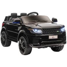 Elbil til børn Range Rover med fjernbetjening - Sort