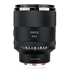 Meike 85 mm F1.4 AF STM A stegmotor full ram autofokus teleobjektiv fast Prime porträttlinser för Sony E Mount spegellösa kameror A7SIII A9II A7RIV A7IV A7III A9