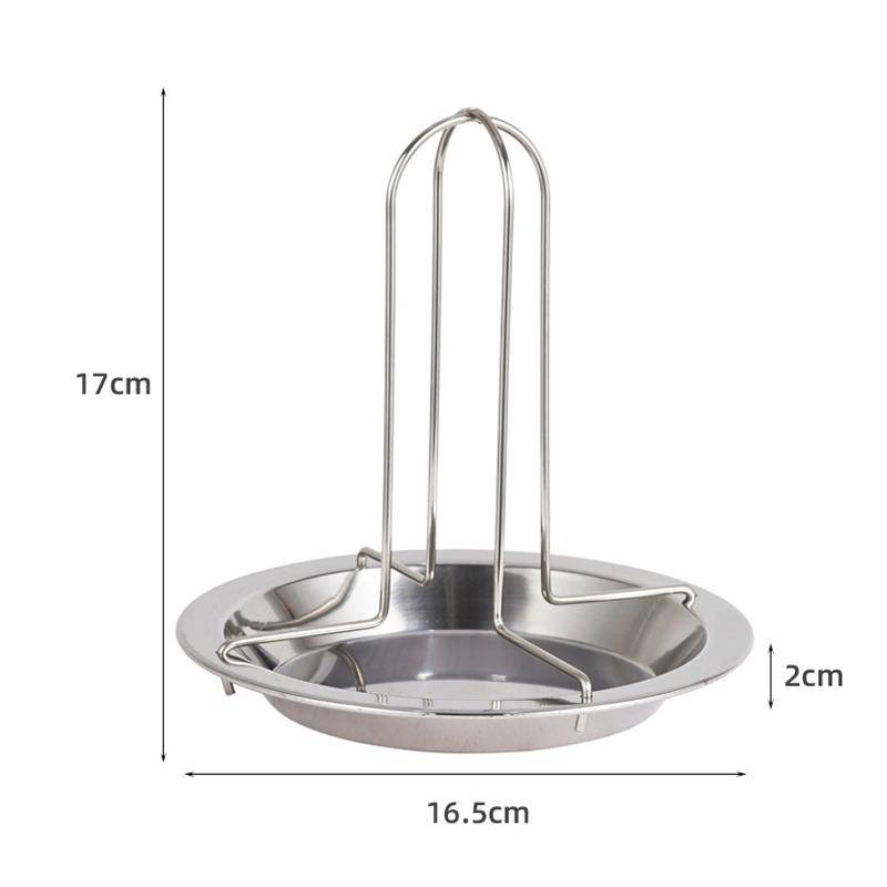 Stek kyckling Grill Stativ Stekställ med bricka Kök Utomhus BBQ Verktyg Rostfritt stål Non-stick grillad kyckling tallrik