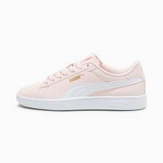 PUMA Smash 3.0 Buck Sneakers, Shoes, Frosty Pink/White/Gold, 44