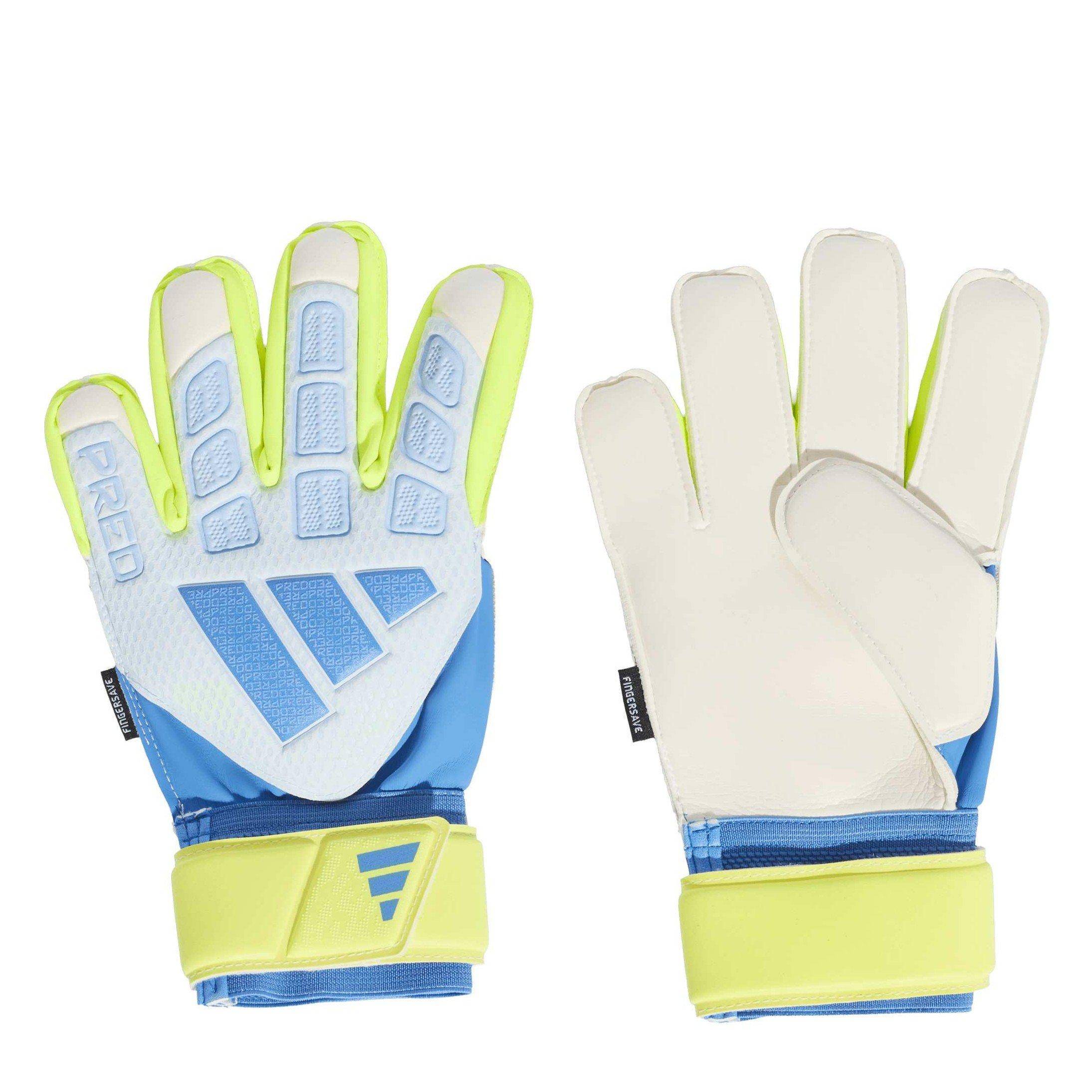 Adidas Predator Match Fingersave Goalkeeper Gloves Juniors