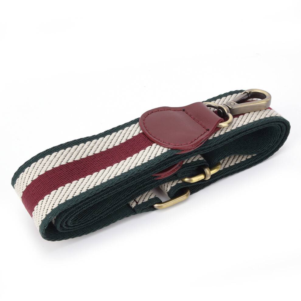 Holdbare Hardware Snap Hooks Komfortabel Skulderrem, Crossbody Håndtaskerem Udskiftning Pungrem til Messenger Taske Skuldertaske, Justerbar
