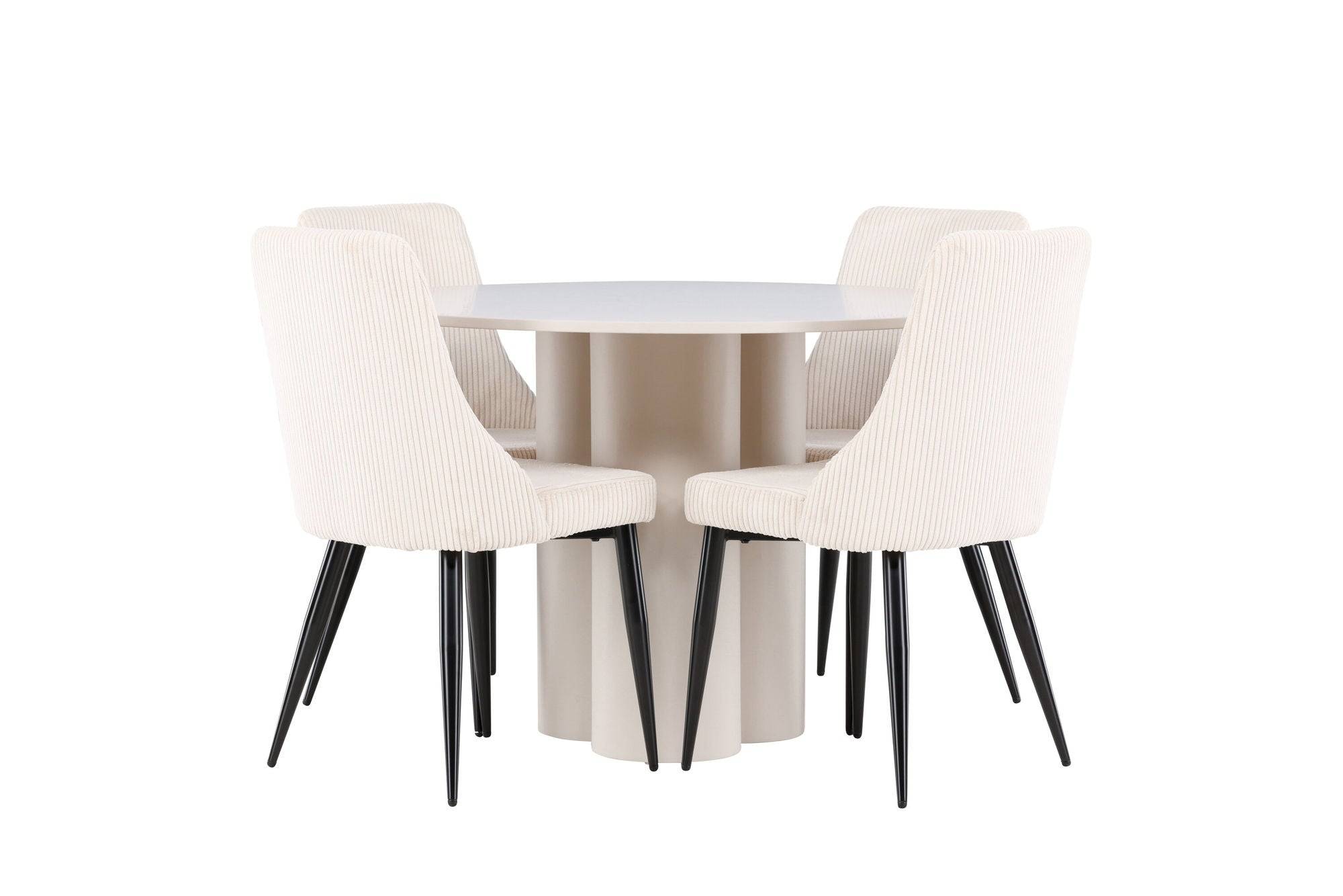 Venture Home Olivia spisebord with Leone Spisebordsstol