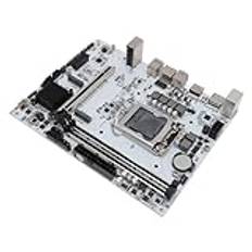 Datormoderkort, LGA1200 Moderkort H410M DH Mining Moderkort LGA1200 Dual Channel PC Moderkort DDR4 Stöd M.2 NVME M ATX Moderkort för 10 Generation CPU