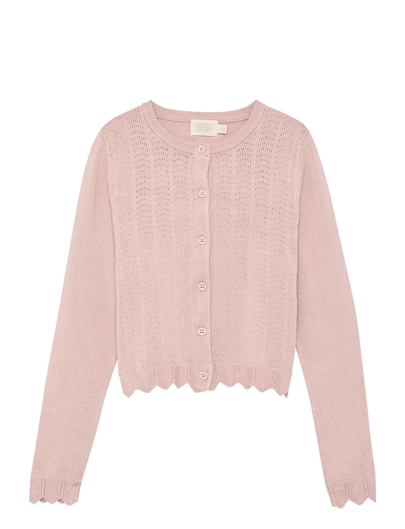 Creamie Cardigan Pointelle - Pink - 146