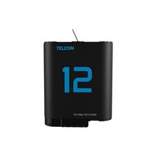 TELESIN lithium battery for GoPro Hero 12/11/10/9 (blue)