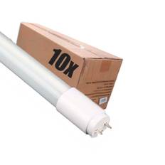 10 st. LED Lysrör | 120cm | T8 | 18W | Premium | 4000K | 2160 lm