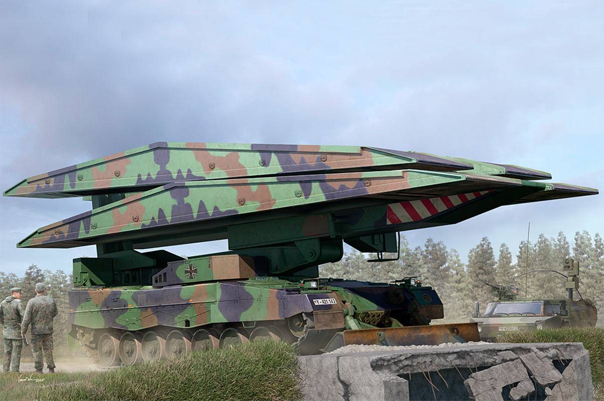 Hobby Boss Tysk IGUANA PSB-2-14 1:35 modell tank