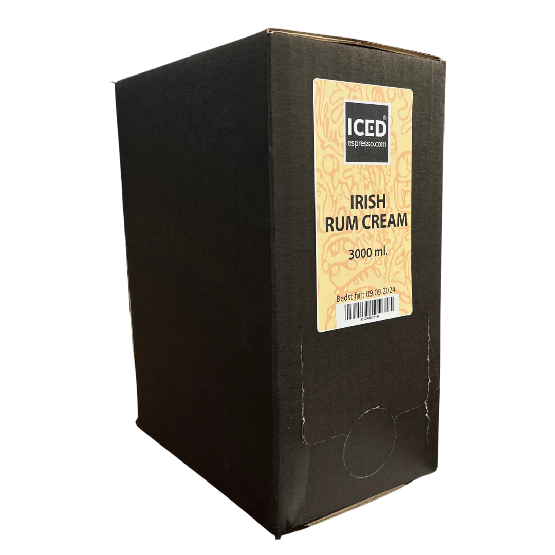 ICED Espresso - Irish Rum Cream, Bag-In-Box, 3 liter.