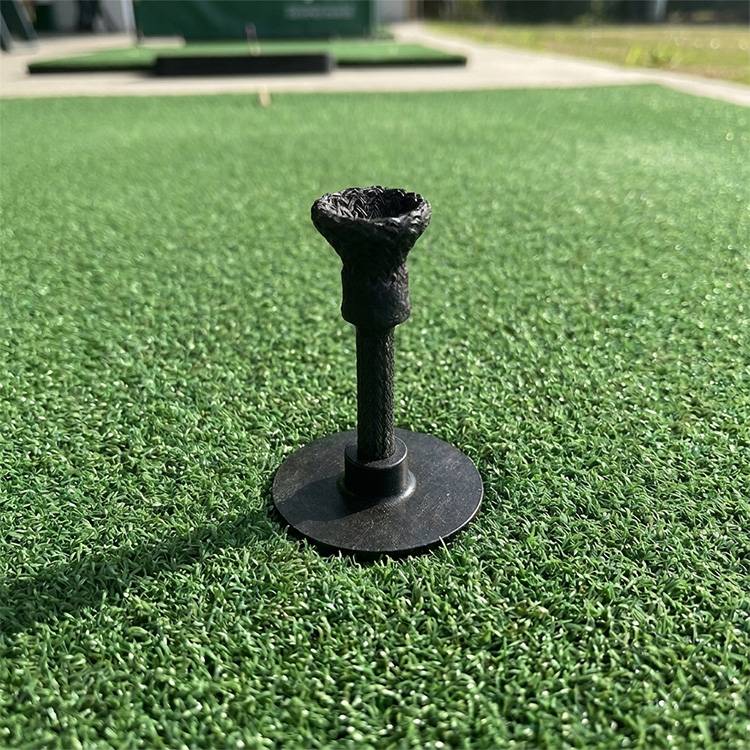 Justerbar golfpeg, Vippy, Rund-basis Sort