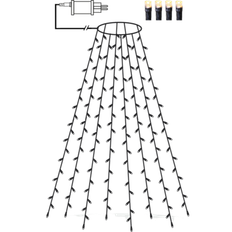 Julgransslinga LED Star Trading Varmvit 160cm