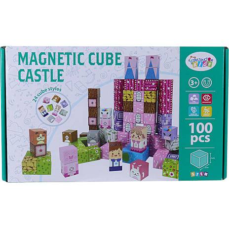 Constructor Kids magnet klodser slot 100 dele (På lager i butik)