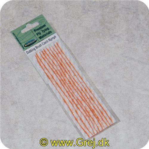 Hemmingways Dubbing Brush Czech Nymph - Hot Orange