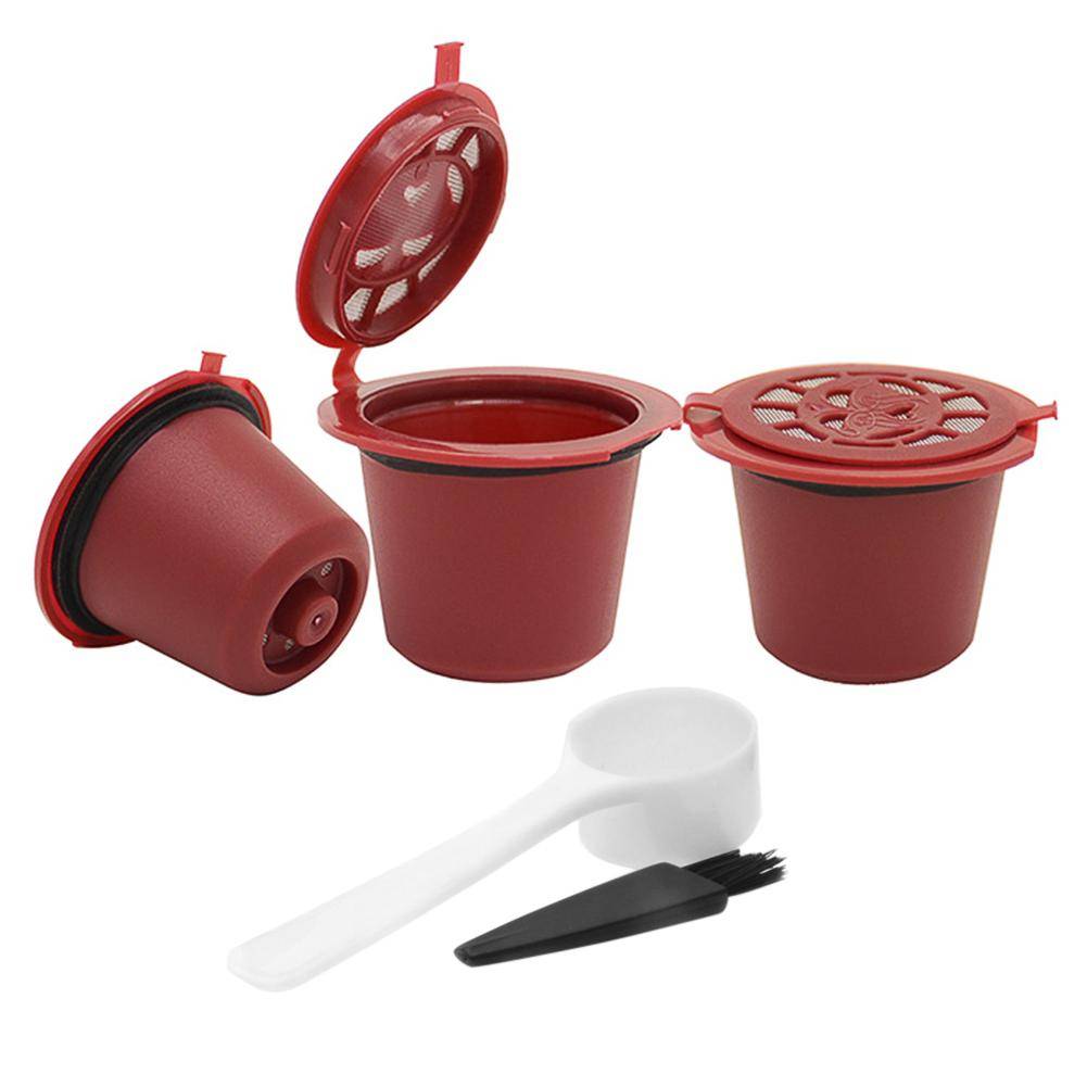 Återanvändbara påfyllningsbara kapslar för nescafe capsula dolce gusto maskiner tillverkare nespresso kaffekapsel pod cup cafeteira - 38 x 38mm 01