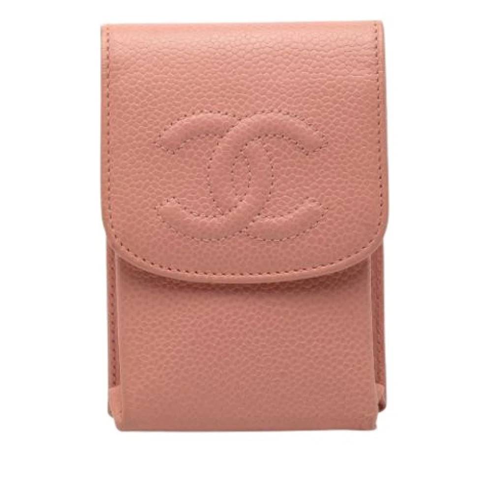 Chanel Vintage, Vintage , Dam, ONE Size, Läder, Pre-owned Cigarette Case