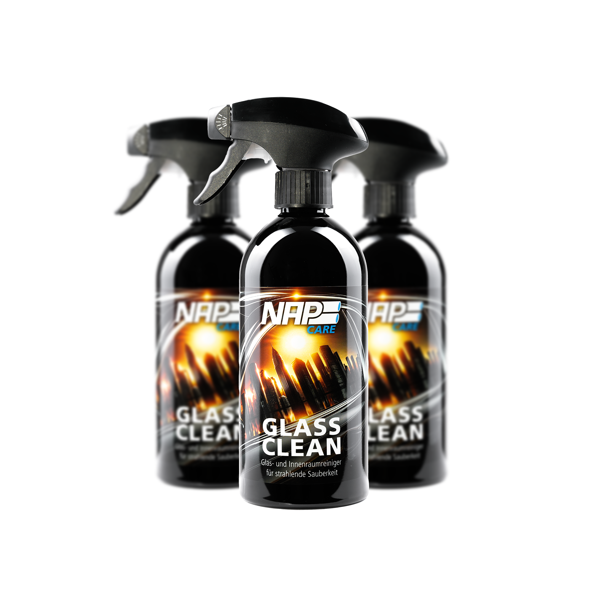 "GLASS-CLEAN" Glasreiniger - 3x 500ml Set